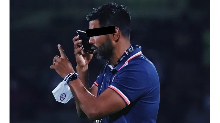 Joaquín 'N' como entrenador de Cruz Azul