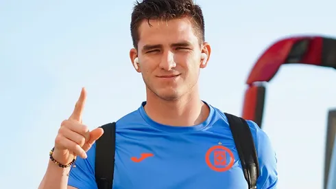 Sebastián Jurado volvió a ser titular con Cruz Azul en la Liga MX.