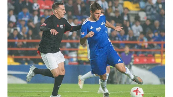 Christian Giménez se enfrentará por primera vez a su hijo