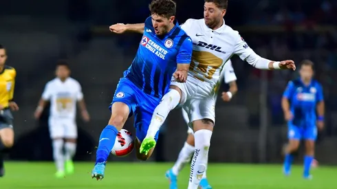 Pumas y Cruz Azul en la Ida.