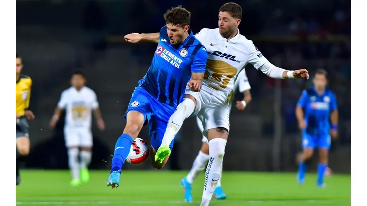 Pumas y Cruz Azul en la Ida.