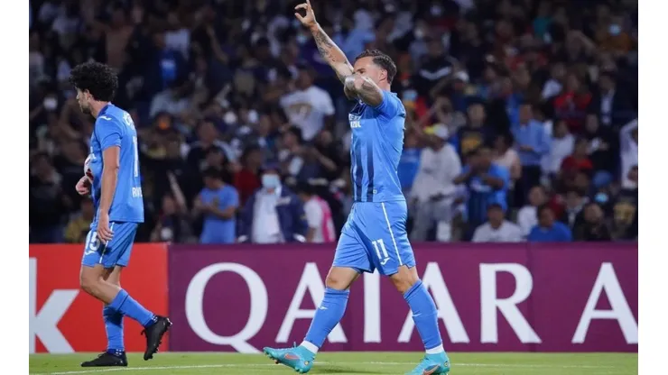 Christian Tabó anotó el tanto del descuento para Cruz Azul