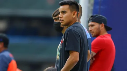'Charly' Rodríguez en las inmediaciones del Estadio Azteca