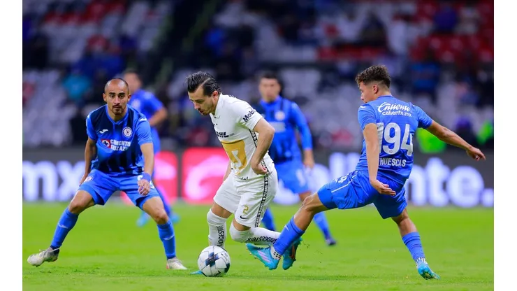 Cruz Azul vs Pumas en el Torneo Clausura 2022 Liga MX