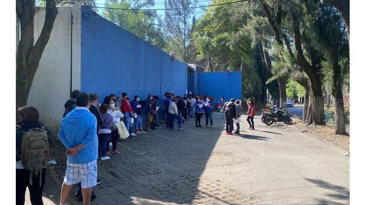 Cruz Azul publicó las imágenes en sus redes sociales