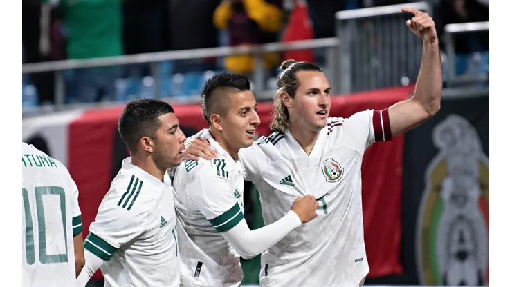 El Bebote anotando con el Tri