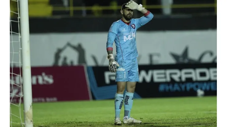 Andrés Gudiño en un partido de Liga de Expansión