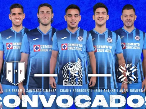 ¿Cuándo vuelven a jugar los seleccionados de Cruz Azul?