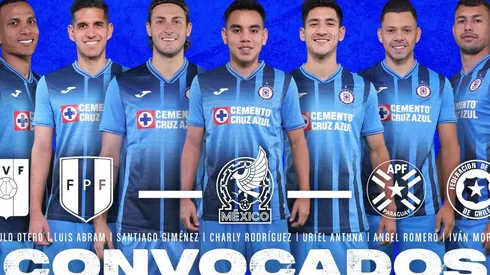 Cruz Azul tiene siete convocados para la Fecha FIFA.