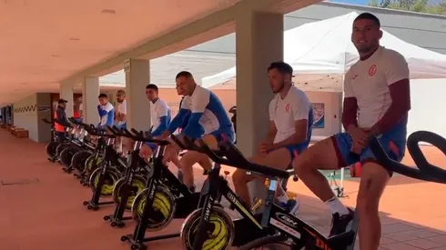 Cruz Azul entrenó en La Noria.