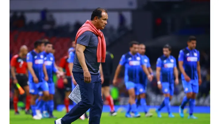 Reynoso durante el partido ante Pumas.