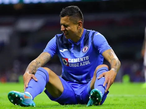 ¿Cuánto tiempo estará fuera el Cata de Cruz Azul?