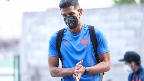 El equipo ya está en el estadio.