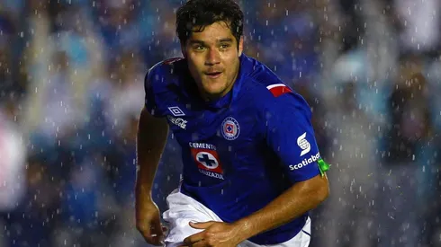 Orozco enfundado en la Celeste.