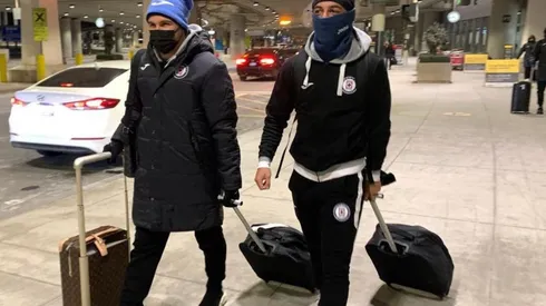 Cruz Azul a su arribo a Canadá