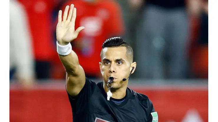 Armando Villarreal en el Panama vs Canada de las eliminatorias mundialistas.