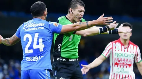 El momento de la polémica.