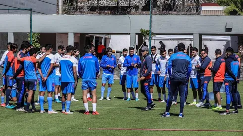 El equipo se entrena este lunes en las instalaciones de La Noria