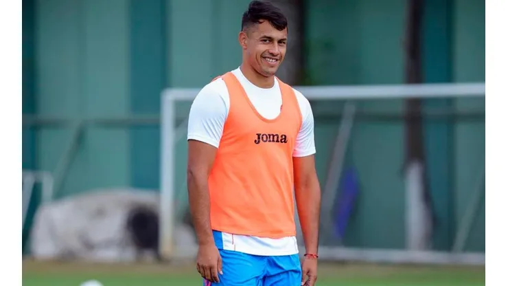 Iván Morales ya entrena al parejo con Cruz Azul.