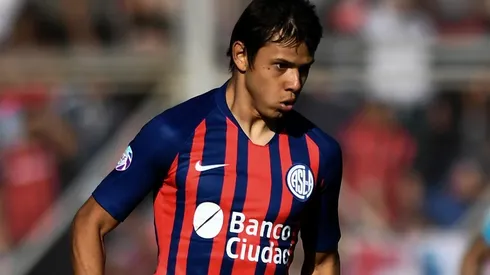 Romero en el San Lorenzo ante el Racing Club