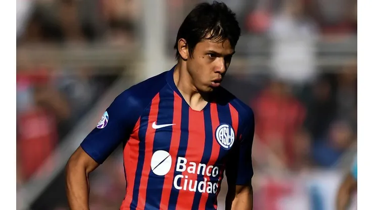Romero en el San Lorenzo ante el Racing Club