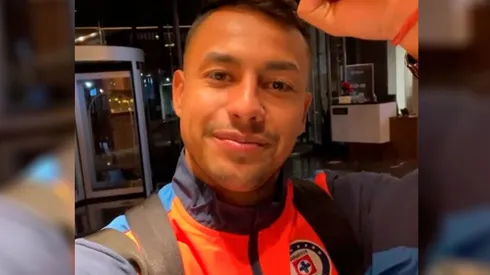 Iván Morales llegó a México con la chamarra de Cruz Azul.