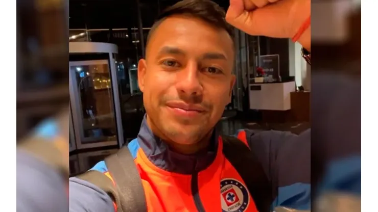 Iván Morales llegó a México con la chamarra de Cruz Azul.
