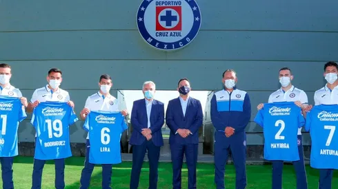 Cruz Azul registró a ocho refuerzos para el Clausura 2022; aquí los cinco primeros.