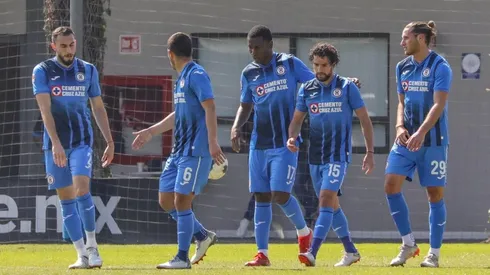 Cruz Azul enfrentó al América en amistoso.
