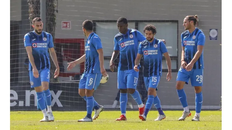 Cruz Azul enfrentó al América en amistoso.