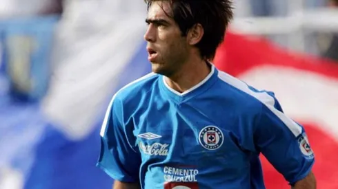 César Delgado en su paso por Cruz Azul.