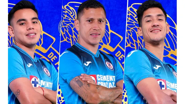 Charly Rodríguez, Cata Domínguez y Uriel Antuna, los seleccionados de Cruz Azul con el Tri.