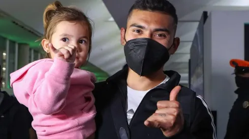 Orbelín Pineda viajó a España para reportar con el Celta de Vigo.