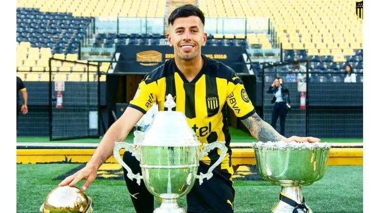 Ceppelini renovó préstamo con Peñarol y no vuelve con Cruz Azul