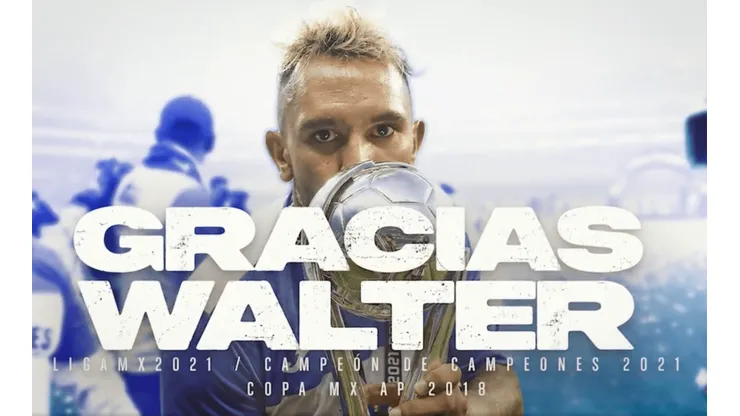 Oficial: Walter Montoya es la primera baja de Cruz Azul para 2022
