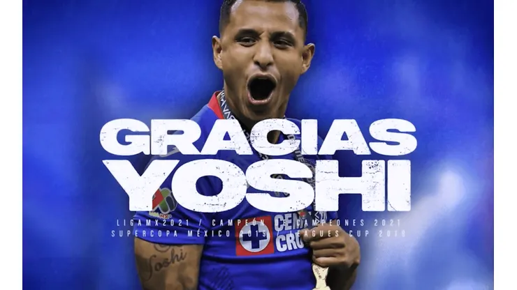 Oficial: Yoshi es la segunda baja de Cruz Azul para el Clausura 2022