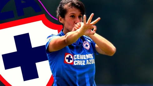 Karime Abud, delantera y referente de Cruz Azul femenil.