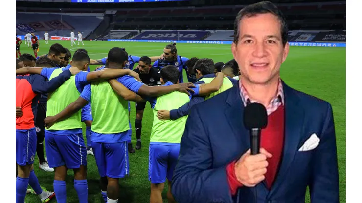 Javier Alarcón no escondió sus sentimientos por Cruz Azul