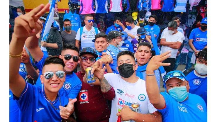 Cruz Azul tiene una afición muy fiel.