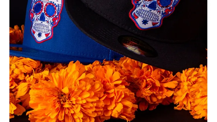 Cruz Azul presentó las gorras de New Era por el Día de Muertos.