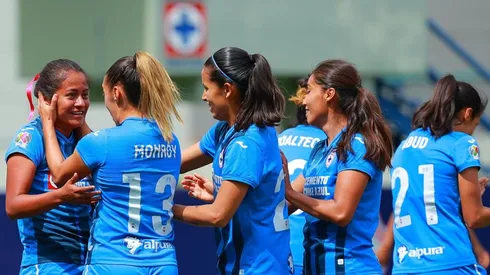 Magaly Cortés firmó el gol para la ventaja de Cruz Azul.