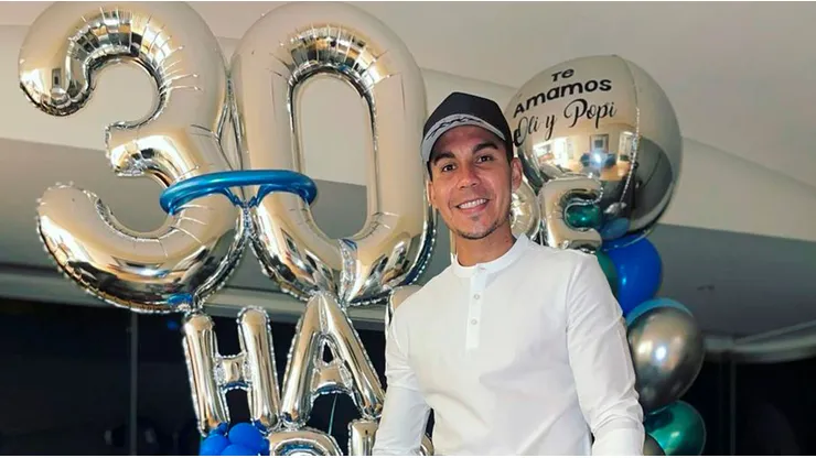 Pol Fernández festejó su cumpleaños 30 en La Noria con Cruz Azul.