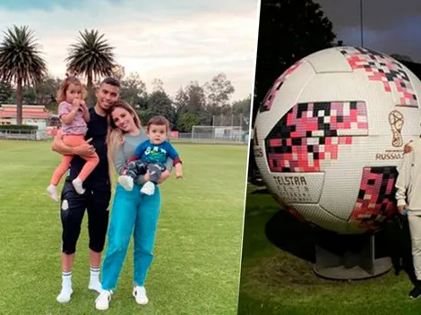 Seleccionados del Tri recibieron la visita de su familia en el CAR