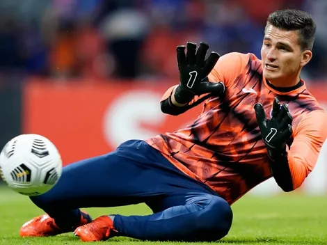 Con su marco intacto: Jurado atajó con la Sub-20 y está descartado para esta noche