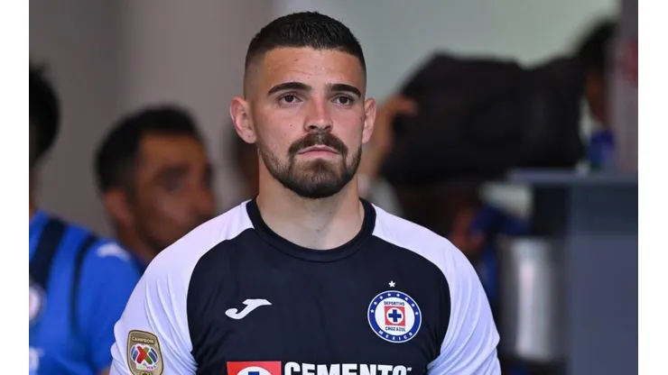 Andrés Gudiño en un partido