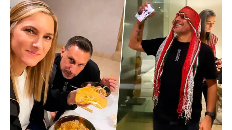 Chaco Giménez se puso muy mexicano en los festejos por la Independencia.