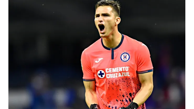 Sebastián Jurado ha jugado con el uniforme alternativo de Cruz Azul.