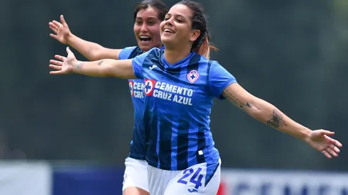Michelle Montero anotó su primer gol como jugadora de Cruz Azul.