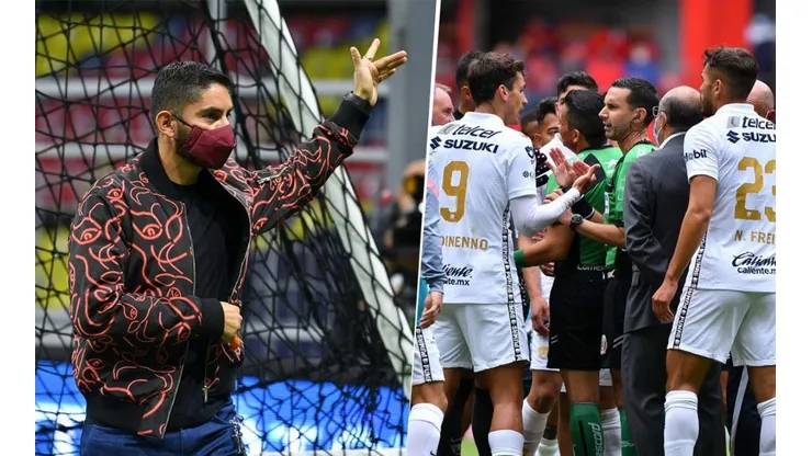 Jesús Corona tuvo un altercado con un Comisario de la Liga MX
