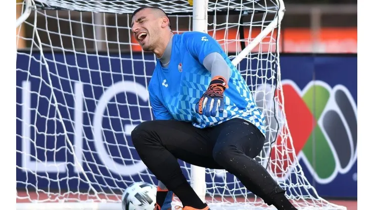 Nahuel Guzmán en un entrenamiento previo al All Star